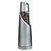 Trudeau Graviti Battery-Operated Pepper Mill, Matte Silver