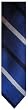 Men's Tommy Hilfiger Necktie Neck Tie Silk Blue, Black & Silver