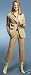 Caren Pfleger Damen Hosen Anzug Hosenanzug Camel Gr. 38