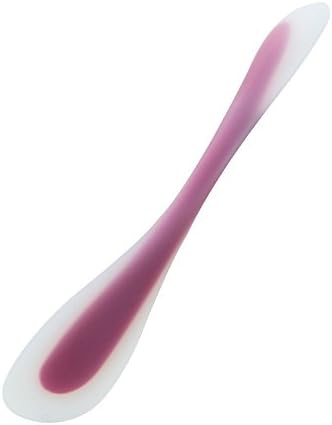 Dual-Sided Silicone Spatula,XieTY Baking Tools for Cakes Pastry Scraper Mixer Buttter Ice Cream Spoon,Pink
