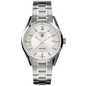 TAG Heuer Mens WV211A.BA0787 Carrera Automatic Stainless Steel Watch