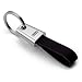 Audi Logo Black Leather Key Chain