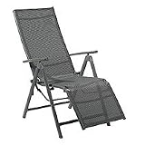 Produkt-Bild: greemotion 427654 Relaxsessel Faro, Alu, promo grau - schwarz/silber