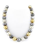 11-14mm Tahitian & Golden South Sea Pearl Necklace