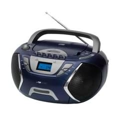 Clatronic SRR 828 Stereoradio-Recorder (60 Watt) blau