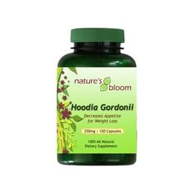 Nature's Bloom S. African Hoodia Gordonii Capsules 250mg (120 count)