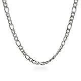 6mm Stainless Steel Figaro Chain