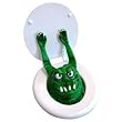 Green Bog Monster Halloween Toilet Prank