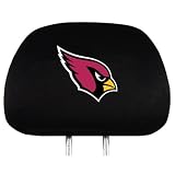 NFL Arizona Cardinals Logo Car Seat Head Rest Covers, Official Licensed