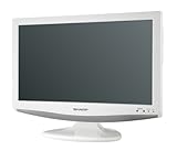 Sharp LC19SB24UW 19-Inch 720p LCD HDTV, White