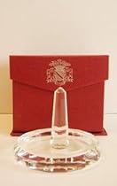 Oleg Cassini Crystal Ring Holder with Round Base