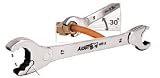 Alden 3-Piece Open-Ratcheting Wrench Set - SAE