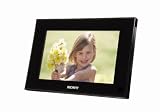Sony DPF-D70 7 Black Digital Photo Frame - With 256MB Internal Memory