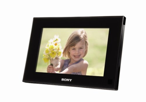 Sony DPF-D70 7 Black Digital Photo Frame - With 256MB Internal Memory