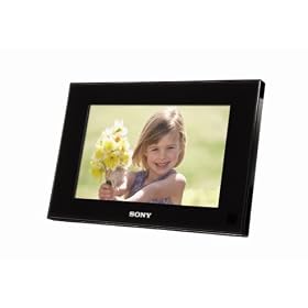 Sony DPF-D70 7" Black Digital Photo Frame - With 256MB Internal Memory