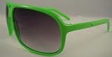 Kitchen & Housewares : Neon Green Retro Sports Sunglasses