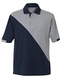 Premium Quality Men’s Specter Sports Auto Racing Race Wear Golf Shirt – Heather Gray/Navy
