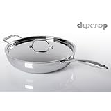 Duxtop Whole-Clad Tri-Ply Stainless Steel Induction Ready Premium Cookware Fry Pans
