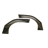 Wade 72-85460 Smoke Tint Wind Guard Deflector - Pair by Westin