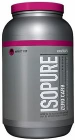 Isopure Zero Carb Whey Protein, Alpine Punch 48 oz