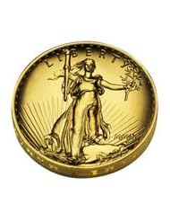 Toy: 2009 Ultra High Relief Double Eagle Gold Coin - US Mint