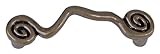 Atlas Homewares 2163-BB 3-3/4-Inch Signature Scroll Wave Pull, Burnished Bronze