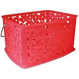 Blumz Stackable Plastic Storage Basket - Melon by InterDesign, Inc