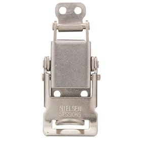 Nielsen/Sessions Latches, Compression Spring Catches, Straight Lever, Padlockable, Zinc Finish (1 Each)