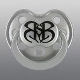Eigenschaften nici / RSB Schnuller mit Logo in Silber Groesse 2