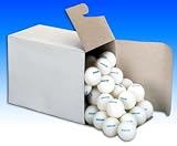 Pioneer 1-Star White Table Tennis Balls Practice, [One Gross - 144 Table Tennis Balls]