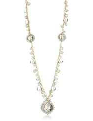Dana Kellin "Birch Mix" Long Fringe Necklace with Wrapped Pendant Necklace s