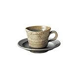 杉森与平作 かいらぎ 碗皿 【伊賀焼 カップ&ソーサー】 / お楽しみグッズ(キッチン用品)付きセット