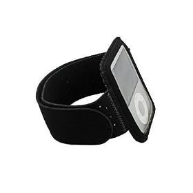Black Armband for Apple iPod Nano 3rd Gen Generation 3G by Blue Duck Shopper