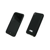 EMPIRE Black Silicone Skin Cover Case + Screen Protector for Apple iPod Touch 4 / 4th Generation