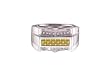 Mens Invisible Set Princess And Round Cut White and Canary Diamond Ring Mens Invisible Set Princess And Round Cut White and Canary Diamond Ring