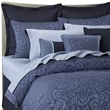 NAUTICA Blue AVONDALE Leaf 5PC FULL/QUEEN DUVET COVER BUNDLE SET