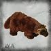 Wild Adventures 14in Wolverine Plush
