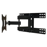 Articulating Plasma TV LCD monitor Flat Panel swing Wall Mount & 2-stud mount adaptor ML5BK 1LW