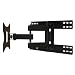 Articulating Plasma TV LCD monitor Flat Panel swing Wall Mount & 2-stud mount adaptor ML5BK 1LW