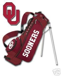 College Licensed Golf Stand Bag - Oklahoma