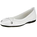 Geox D Lola D91M4D 000DN C1000, Damen Ballerinas, weiss, (white C1000)