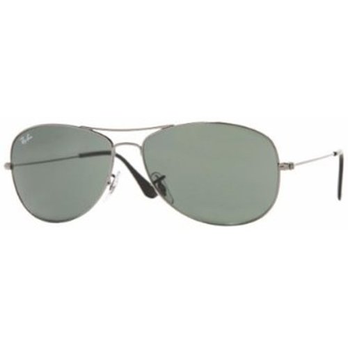 Ray Ban Rb3362 Cockpit Gunmetal Frame Green Polarized Lens Metal Sunglasses - 56mm product image