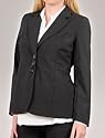 A Pea in the Pod Collection: Button Front Bi-stretch Suiting Maternity Jacket
