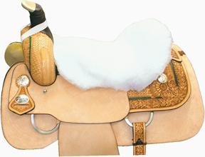 Abetta Fleece Seat Saver - White