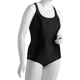 Speedo Women's Aquatic Xtra Life Lycra Solid Contemporary Long Ultraback Swimsuit