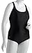 Speedo Women's Aquatic Xtra Life Lycra Solid Contemporary Long Ultraback Swimsuit, Bl...
