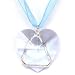 40mm Heart Pendant,Swarovski Crystal,18