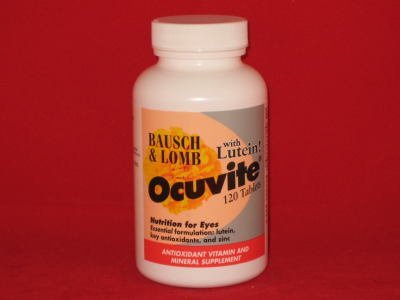 BAUSCH & LOMB OCUVITE WITH LUTEIN! 120 TABLETS 