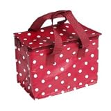 Outdoor Living : RED SPOTTY INSULATED LUNCH BAG