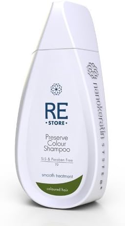 Nanokeratin System RESTORE - Preserve Colour Shampoo for coloured hair, 18 fl oz by Jsky